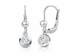 Soliter Stříbrné náušnice s&nbsp;krystaly 436 001 00328 04