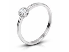 Soliter Stříbrný zásnubní prsten 426 001 00575 04 53 mm