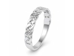 Soliter Stylový dámský prsten z&nbsp;bílého zlata 221 001 00680 07 65 mm