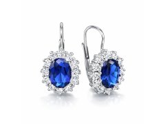 Soliter Třpytivé stříbrné náušnice princezny Kate Middleton 436 001 00483 0400600