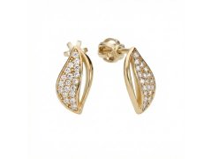Soliter Zlaté náušnice s&nbsp;kubickými zirkony 239 001 01264 00