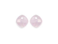 Sparkling Jewels Přívěsky na náušnice z růžového křemene EAGEM13-CC