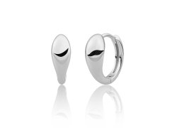 Sparkling Jewels Stříbrné kruhové náušnice EAS32
