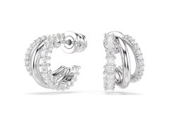 Swarovski Elegantní kruhové náušnice se zirkony Hyperbola 5737110