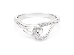 Swarovski Elegantní stříbrný prsten se zirkony Classica 5745566 50 mm