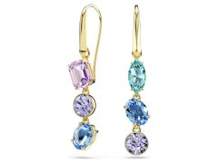 Swarovski Hravé asymetrické náušnice s&nbsp;barevnými krystaly Gema 5747917
