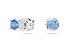 Swarovski Decentní náušnice pecky s modrými zirkony Stilla 5734250