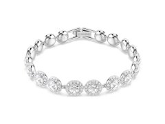 Swarovski Jedinečný náramek s křišťály Una Angelic 5682279