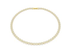 Swarovski Luxusní pozlacený náhrdelník s&nbsp;krystaly Una Angelic 5751560