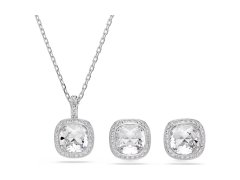 Swarovski Luxusní sada šperků s krystaly Una Angelic 5754343 (náušnice, náhrdelník)
