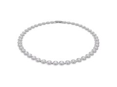 Swarovski Luxusní tenisový náhrdelník s krystaly Una Angelic Tennis 5727095 36 cm