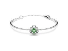 Swarovski Nadčasový pevný náramek s zirkony Una 5757791