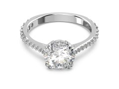 Swarovski Nádherný prsten s krystaly Constella 5645250 50 mm