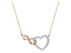 Swarovski Náhrdelník se třpytivým přívěskem Hyperbola 5518865
