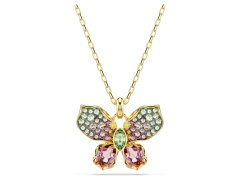 Swarovski Luxusní náhrdelník Motýl s krystaly Swarovski Idyllia 5709950