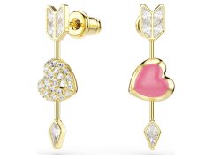 Swarovski Oboustranné náušnice Amorův šíp s&nbsp;krystaly Idyllia 5737295