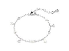 Swarovski Okouzlující náramek s krystaly a perličkami Imber 5754242