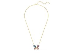 Swarovski Pozlacená sada šperků Motýl Idyllia 5709951 (náhrdelník, brož)