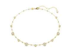Swarovski Módní pozlacený náhrdelník s křišťály Imber 5680090