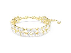 Swarovski Pozlacený náramek se Swarovski zirkony Mesmera 5743827