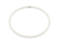 Swarovski Elegantní perlový náhrdelník Matrix 5747746
