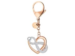 Swarovski Přívěsek na kabelku Nekonečno a&nbsp;srdce Infinite 5530885