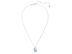 Swarovski Půvabný náhrdelník s modrou Labutí Iconic Swan 5660594