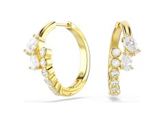 Swarovski Moderní kruhové náušnice se Swarovski zirconia Mesmera 5761975