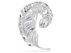 Swarovski Třpytivá brož Pírko se Swarovski krystaly Idyllia 5747549