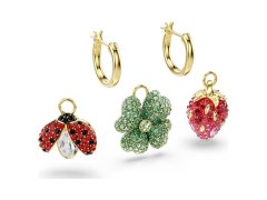 Swarovski Sada pozlacených náušnic s&nbsp;přívěsky Idyllia 5742681 (2x náušnice, 3x přívěsek)
