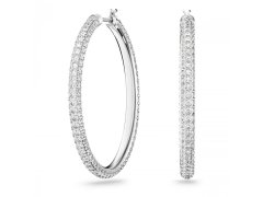 Swarovski Třpytivé kruhové náušnice Stone 5389432