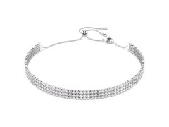 Swarovski Třpytivý náhrdelník se zirkony Matrix Tennis 5685755