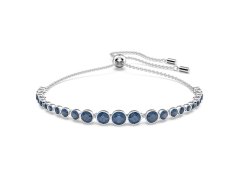 Swarovski Třpytivý náramek s modrými krystaly Emily 5663394