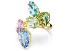 Swarovski Výrazný prsten s&nbsp;barevnými Swarovski krystaly Gema 5746907 58 mm