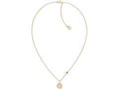 Tommy Hilfiger Dámský pozlacený náhrdelník s krystaly 2781075