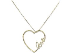 Tommy Hilfiger Dlouhý ocelový náhrdelník se srdcem 2700908