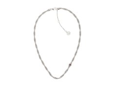 Tommy Hilfiger Dvojitý kroucený náhrdelník z oceli Braided Metal 2780684