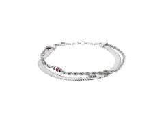 Tommy Hilfiger Dvojitý ocelový náramek Layered 2780981