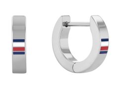 Tommy Hilfiger Fashion kruhové náušnice s tricolorou 2790380
