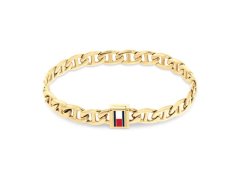 Tommy Hilfiger Fashion pozlacený náramek Oceanic 2790646 17,5 cm