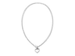 Tommy Hilfiger Luxusní dvojitý náhrdelník se srdcovým přívěskem Toggle Heart 2780967
