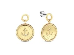 Tommy Hilfiger Moderní pozlacené náušnice Nautical Charms 2781032