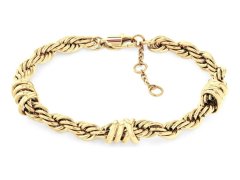 Tommy Hilfiger Moderní pozlacený náramek Nautical Charms 2781026