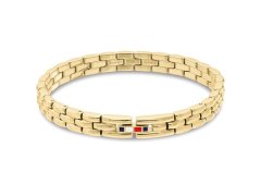 Tommy Hilfiger Moderní pozlacený náramek pro ženy 2781088