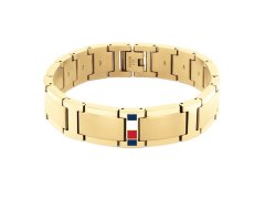 Tommy Hilfiger Pozlacený módní náramek z oceli Jameson 2790658