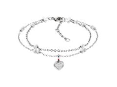 Tommy Hilfiger Módní ocelový dvojitý náramek Layered 2781011