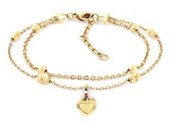 Tommy Hilfiger Módní pozlacený dvojitý náramek Layered 2781012