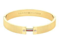 Tommy Hilfiger Okouzlující pevný náramek s&nbsp;krystaly Stripes 2781046