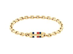 Tommy Hilfiger Originální pozlacený náramek Bruce Chain 2790653 19 cm
