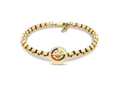 Tommy Hilfiger Pánský pozlacený náramek Compass 2790727